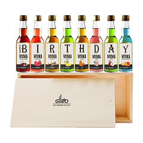 Birthday Gift | Miniature Vodka Set 40ml each (Pack of 8) Cover