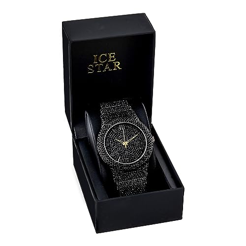 Image of ICE STAR Men's Fully Iced Diamond Watch, 46mm Case