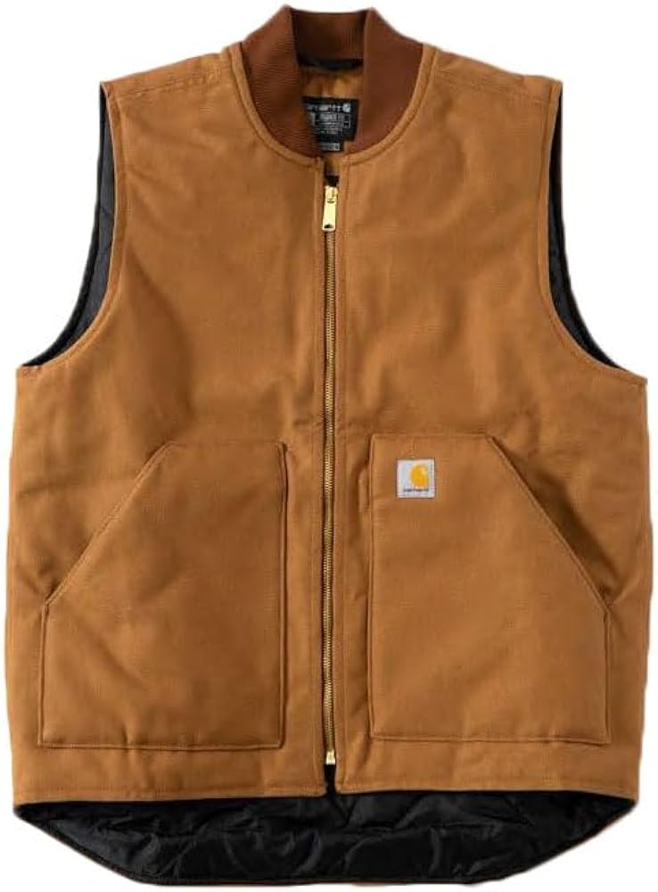 Amazon.co.jp: [カーハート] ベスト リラックスフィット ダック ワーク