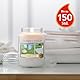 Yankee Candle Duftkerze im Glas (groß) | Clean Cotton | Kerze mit langer Brenndauer bis zu 150 Stunden | Perfekt zum Muttertag | Geschenke für Frauen