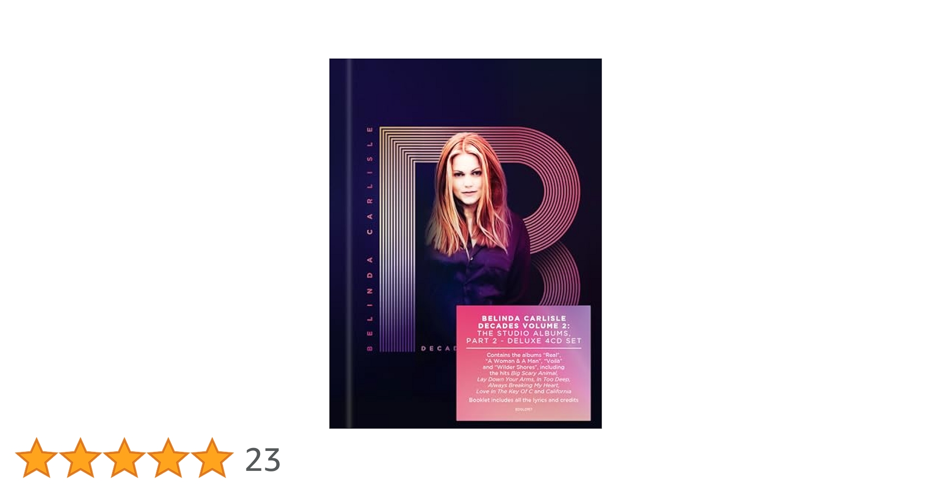 Belinda Carlisle: Decades Volume 2: The Studio Albums Part 2