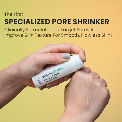 Cos-IQ 20% Niacinamide Face Serum For Clear Glowing Skin, Bright Skin, Reduces Dullness, Hydrates & Repairs Skin with Vit B3 & Hyaluronic Acid for Targets Acne Marks | For Women... - Image 3