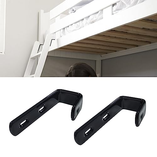 Mewuthede 4Pcs Iron Bunk Bed Ladder Hooks Brackets thumb #2