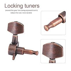Mécaniques, chevilles d’accord en alliage de cuivre bronze rouge durable pour guitares acoustiques pour guitares… - Les Beatles, Paul McCartney, John Lennon, RIngo Starr, George Harrison Mécaniques, chevilles d'accord en alliage de cuivre bronze rouge durable pour guitares acoustiques pour guitares… – Image 3