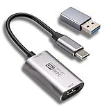 cle usb vers hdmi Capture fluide 1080P 60 fps: Carte de capture HDMI USB 3.0 pour enregistrer et diffuser en Full HD sans saccades; idéale comme boitier d'acquisition pour streaming de jeux, cours en ligne et démonstrations produit
