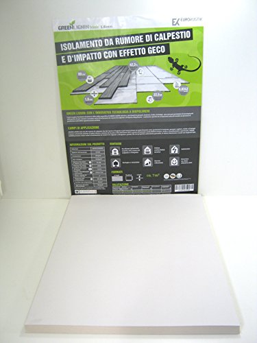 Preisvergleich Produktbild Trittschalldämmung Green Lignin Basic ca. 7 m² Biopolymer 15 Paneele