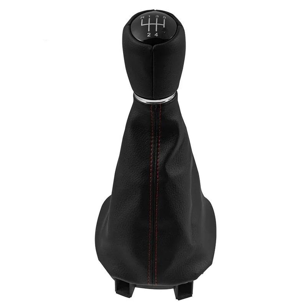 Ydxherta B0291 For Seat Leon 1M1 For Toledo Ii Mk2 1998-2006 Leather Gear Box Gear Shift Knob Gaitor Boot Cover Car Accessories Auto Parts(B0291)