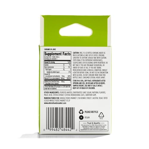 Image of 365 by Whole Foods Market Energy Shot Duo Pack, Cherry Limeade, 2 Fl Oz (Pack of 2)