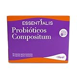 HEEL ESSENTIALIS PROBIOTICOS COMPOSITUM 30 cap. – facile à intégrer dans la routine de la journée, complément alimentaire sous forme de comprimés, boîte de 30 gélules et facilite la prise en charge de