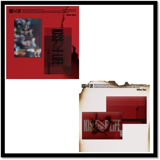 KISS OF LIFE Who is she [Awe + Who 2 Ver Set] 2nd Single Album