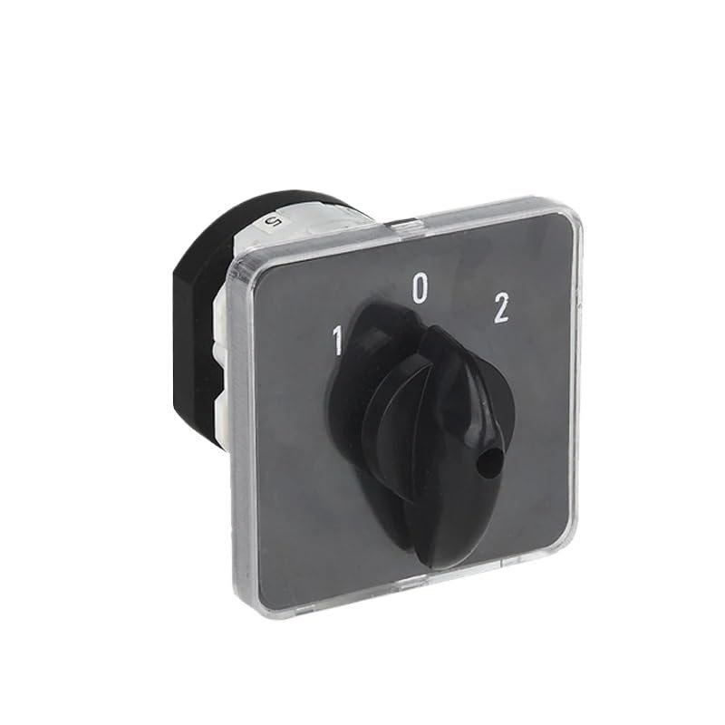 Interrupteur de commutation électrique YMZ12-25A 01-25A 2P, interrupteur de commande de puissance, bouton rotatif marche-arrêt LW31