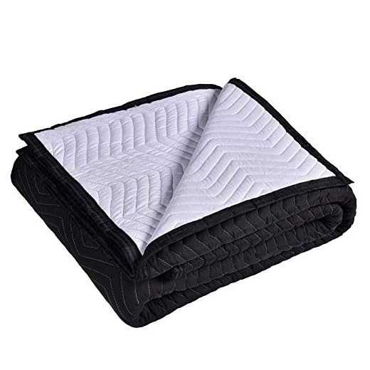 SOMIDE Moving & Packing Blankets, 72" x 80", Washable, Multi-Purpose for Pet Supplies, Sound Barrier, Hunting and Outdoor