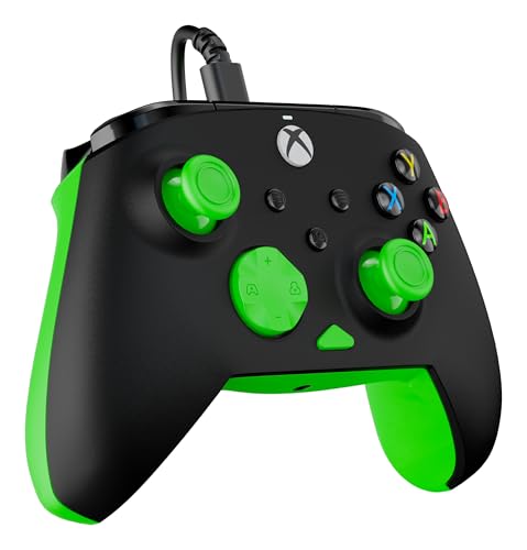 Image of Turtle Beach Rematch Core Wired Gaming Controller Licensed for Xbox & PC | Xbox Series X|S, Xbox One, Audio Controls, Hall-Effect Thumbsticks, Rumble Motors & Impulse Triggers, Black