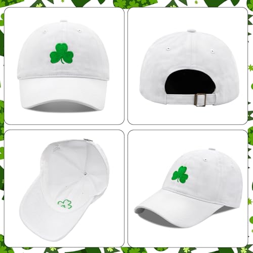 Gorra de béisbol transpirable contra el sol con hojas verdes 4