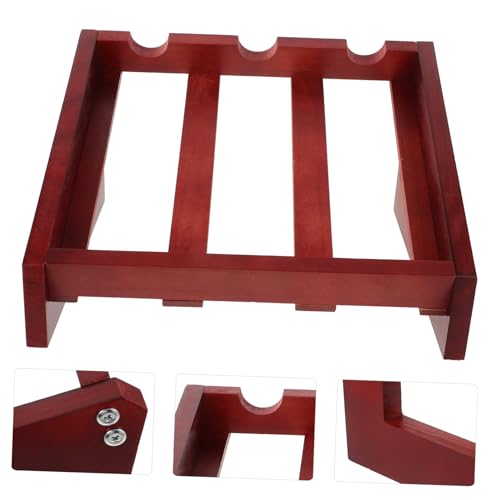 Soporte de vino de madera para encimera miniatura 2
