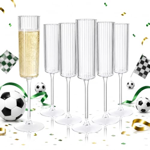 Joyido 36 Pack Clear Plastic Champagne Flutes...