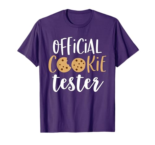 Official Cookie Tester Shirt Funny Family Christmas Pajamas T-Shirt