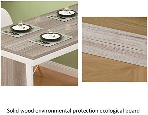 Wall-Mounted Floating Desk Solid Wood Convertible Bar Table Multi-Function Kitchen Dining Table 80x40x75cm Ideal for Workbench & Study Accessories Included (White)