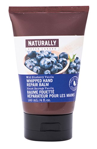 Naturally by Upper Canada Whipped Hand Repair Balm, Wild Blueberry Vanilla
