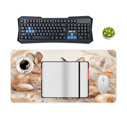 Mouse Pad grande de goma estilo Rabbit 30x60 cm miniatura 4
