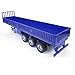 TOUCAN RC HOBBY 1/14 3-Axle Trailer Metal Low-Bed Trailers for RC Tractor Truck Dump Car Model for Ages 14+