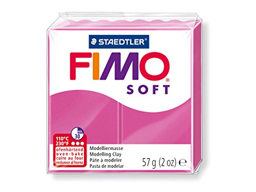 Preisvergleich Produktbild Staedtler Fimo soft himbeere, 57g