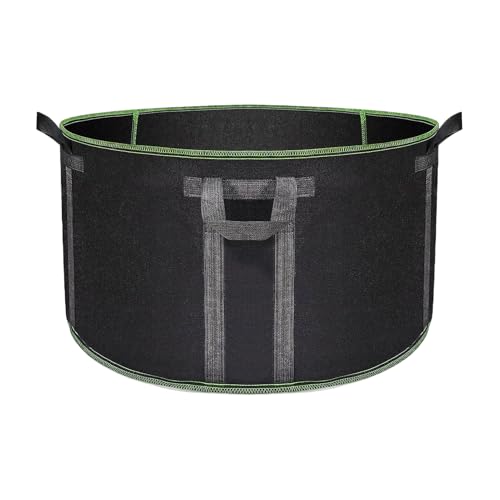 Pzuryhg odlingspåsar, 50 gallon tygpåse för växter, multifunktionella väderbeständiga andningsbara odlingspåsar med handtag för trädgårdsarbete, bondgård, balkong, uteplats och växthus, 75 x 40