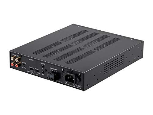 Monoprice Unity 100-Watt Power Amp - Bridgeable, 12‑volt Input/Output Triggers, Euroblock Connector, Black - Thumbnail 2