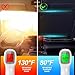 Windshield Sun Shade for VW Tiguan 2018-2023 Compatible Accessories-4 Layers Custom Fit Foldable Front Window Sunshade Sun Visor Protector, Block UV Rays Keep Your Car Cooler