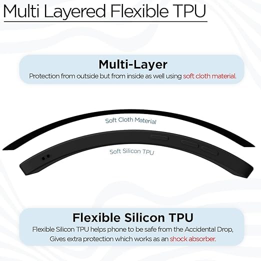 Image of Designerz hub Oppo K13 5g Back Cover | Soft Silicone Slim Back Case Cover for Oppo K13 5g- Black