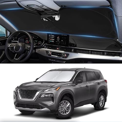 Custom Fit Rogue Windshield Sunshade for 2023-2024 2025 Nissan Rogue (NOT for Rogue Sport...