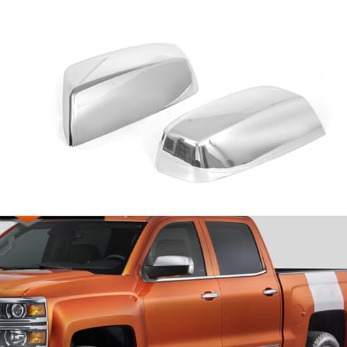 Couvercle de rétroviseur pour Chevy Silverado 1500 2014-2017 coque abs - 5