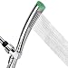 YOO.MEE LED Thermometer Handheld Shower Heads, Water Powered Light to Display Fahrenheit, Special for Skin Health, Child and Pet Shower, Shower Accessories w/ 79'' Hose, Bracket, Teflon Tape