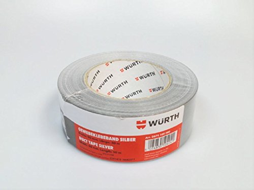 Tape Polyester Würth 4024835504041) Gaffa Tape 50mx50 mm Silver