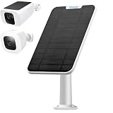 4W Solar Panel Charging Compatible with Eufy Solocam S40/L40/L20/3/3C Only, with 13.1ft Waterproof C