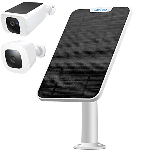 4W Solar Panel Charging Compatible With Eufy Solocam S40/L40/L20/3/3C Only, With 13.1Ft Waterproof Charging Cable, Ip65 Weatherproof,Includes Secure Wall Mount(Type-C Connector)(1-Pack) #TOP7