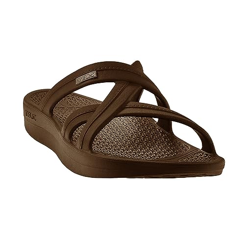 Image of Telic Women's Mallory Lightweight Comfort Sandal Slides with Arch Support