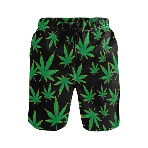 Men's Swim Trunks Quick Dry Board Shorts with Mesh Lining, Surf Beach Shorts Swimwear Holiday Party Bathing Suit2