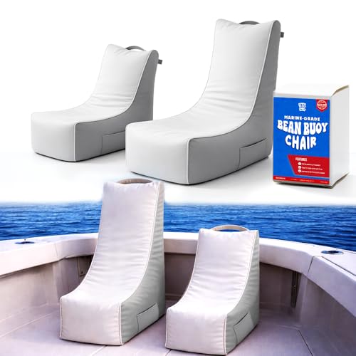 BTG GEAR Bean Buoy Chair for Boats | Large Bean Bag 36