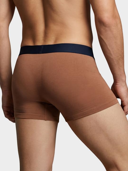 Image of Levi's Cotton Elite Trunk | Premium Men's Trunk Underwear | 4-Way Stretch | Outer Elastic Waistband | H-Pocket | Style 072 | Pack of 2