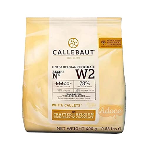 Chocolate Gotas Branco 400g W2BRD94 - Callebaut