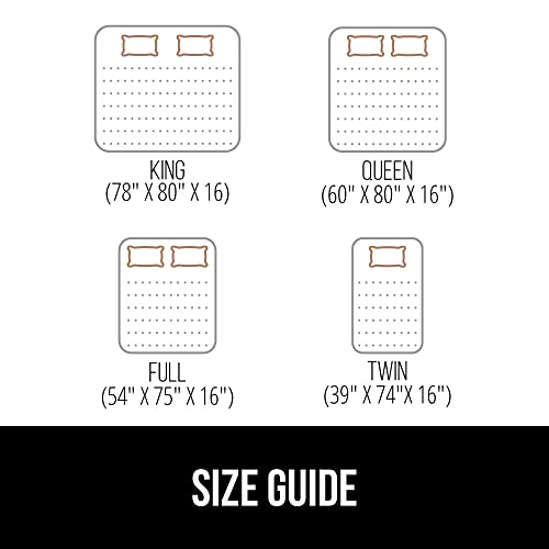 Gorilla Grip Fitted Stay In Place Queen Bed Sheet, Extra Deep Pocket Sheets, Soft Breathable Lightweight Microfiber, All Around Elastic Bottom, Oeko-Tex, Wrinkle, Fade, And Shrink Resistant, White #TOP6