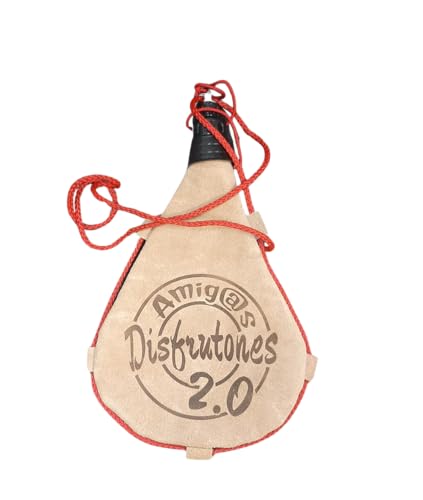 Los Eventos de la Tata. Bota de Vino - Bota de Vino Española - Botas de vino (Personalizada)