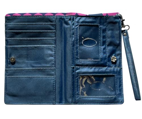 Image of Big Skinny Women's Plus Size myPhone Bi-Fold Slim Wallet, Holds Up to 20 Cards