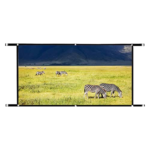 Pantalla de proyección Zorq con marco de proyector 3D plegable