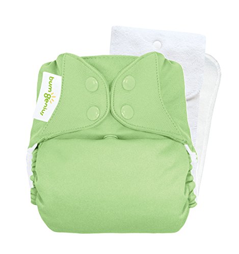 bumGenius Original One-Size Pocket-Style Cloth Diaper 5.0 (Grasshopper)
