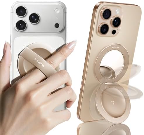 TORRAS 2026 Upgraded (Gen 7.0) Magnetic Phone Grip Ring Stand Hol...