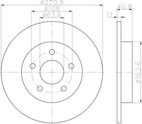 Textar 92239003 Brake DISCS