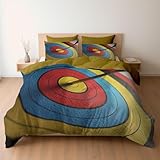 Funda Nordica Cama 90 Infantil Tiro con Arco Funda Edredon 135x200 DianaFundas de Edredón Impresión 3D Ropa de Cama de Microfibra Transpirable con 2 Fundas de Almohada A/2282