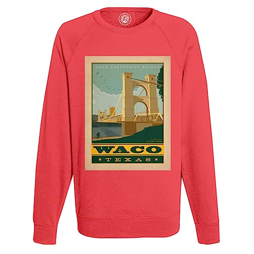 Sweatshirt Waco Texas homme idéal pour un look urbain et vintage au quotidien